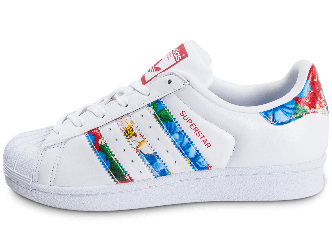 adidas superstar multicolore femme