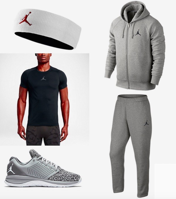 ensemble nike homme gris jordan